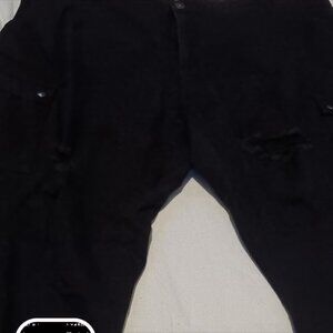 Plus size Black Cargo Pant